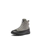 SOREL Men's Metro ll Sneak Waterproof Boot - Quarry, Black - 9.5