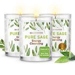 Magnificent 101 Set of 3 Candles Sage Plus (Pure Sage)