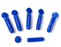 RCSP Lancets for Blood Testing, 30 Gauge, 100-Count Twist Top Lancets for Glucose Diabetes Testing, Sterile, Disposable BLUE