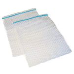 100 x Bubble Wrap Bags Pouches Peel And Seal Flap Clear Packaging Envelopes Size BM3 (180mm x 280mm) (7" x 11")