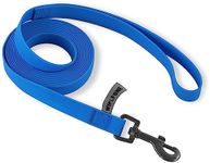Wolfone 1.5m Blue Long Line Lead Waterproof Training Dog Lead， Durable Easy Care Lead Fit for Recall， Swimming， Camping， Beach， Hunting， Walking