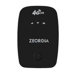 ZEORGIA 4G LTE Wireless Dongle with All Sim Network Support | Single Band Plug & Play Data Card with Up to 150Mbps WiFi Hotspot | 2100Mah Rechargeable Battery