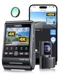 VIOFO A229 Ultra 2CH Dual 4K Dash Cam Front and Rear, Dual STARVIS 2 IMX678 Sensors & 2-Channel 4K HDR, Faster 5GHz Wi-Fi & Precise GPS, Voice Control, Super Night Vision 2.0, Supports up to 512 GB