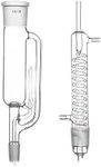 Deschem 250ml,24/40,Glass Soxhlet Extractor Body,W/Coil Graham Condenser,Lab Glassware