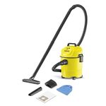 KARCHER Wd1 Classic Wet&Dry-Multi Purpose Vacuum Cleaner, 15 Liter, Foam, 1 Count