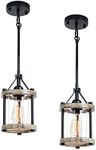 Ejerlya Farmhouse Pendant Light, Ru