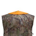 Barronett Blinds® 4-Sided Blaze Orange Safety Cap, for Use with 4-Sided Hunting Blinds, Safety During Hunting, Attaches Quickly and Easily, Blaze Orange, BA706