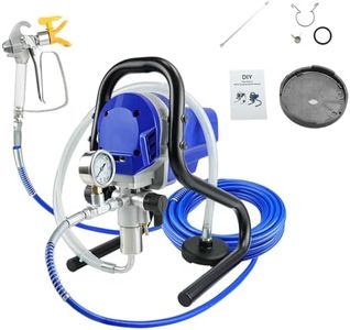 Helanzer Airless Paint Sprayer, 3000PSI 750W High Efficiency Electric Paint Sprayer with Extension Rod, High-Pressure Airless Painting Tool for DIY House, Furniture, Wall, Fences Painting