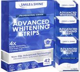 Professional Teeth Whitening Strips - 7 Treatments Enamel Safe - Non Sensitive Teeth Whitening - Peroxide-Free Strips for Gentle Whitening Without Any Harm (7 Treatments Teeth Whitening Strips)