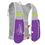 Tumeyser Running Backpack,Lightweight Running Vest Women,Micro-Splash Resistant Surface Hydration Vest for Outdoor Cycling Marathon Running Skiing Camping Climbing Regardless of Gender,Purple