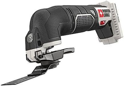 PORTER CABLE PCC710B 20-volt MAX Lithium Bare Oscillating Tool, 20-Piece