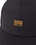 G-STAR RAW Men's Originals Baseball Cap Accessories, Black (dk black D03219-C693-6484), PC