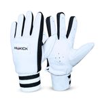 Prokick Inflare Indoor Cricket Batting Gloves Suitable for Both Right-Hand and Left-Hand Batsmen|Leather Palm,Nylon Stitching,Elastic Towel Wristband|Batting Gloves for Indoor Cricket - Mens/Adult