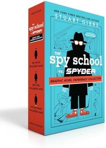 The Spy School vs. Spyder Graphic Novel Paperback Collection (Boxed Set): Spy School the Graphic Novel; Spy Camp the Graphic Novel; Evil Spy School the Graphic Novel
