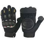 YS Sport Adult Longboard Gloves Downhill Slide Gloves - Slide Gloves with 2 Set Replaceable Slider Puck Set