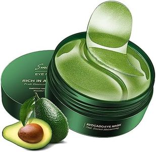 Mascara Para Los Ojos, 60 PCS Parches para debajo de los ojos para las Arrugas, Ojeras, Bolsas de los Ojos y la Hinchazón, Hidratante, Anti Edad Mascarilla Ojeras (Green)
