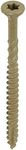 GRK 19212 Deck Elite #9 X 2-1/2 in Star Drive Bugle Head Corrosion Resistant Treated Lumber Decking Screws 400CT