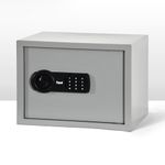 Equal 32L SecureLite Safe Locker for Home | Economic Electronic Safe Locker with Programmable Pincode Access and Mechanical Emergency Key | 3 Years Limited Warranty | 32 Liter - Light Grey