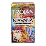 TROJAN Nirvana Collection Variety Pack Lubricated Latex Condoms, 10 Count