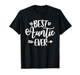 Best Auntie Ever T Shirt | Cutest A