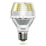 SANSI 250W Equivalent LED Light Bulb, 4000 Lumens E26 LED Bulb with Ceramic Technology, A19 5000K Daylight Light Bulb Non-Dimmable, 22-Year Lifetime, 25W Power Energy Saving Light Bulb for Home Office