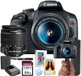Canon EOS Rebel T7 DSLR Camera Bund