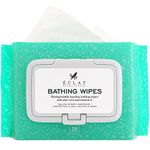 Bath Wipes, 100% Bamboo Fresh Wipes - Cleansing Wipes, Refreshing Wet Wipes for Adults, Unscented Body Wipes, For All Skin Types, 28 Sheets Adult Wet Wipes - Body Wipes for Adults No Shower