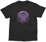 Postees Globo Gym Purple Cobras Dodgeball T-Shirt (XL)