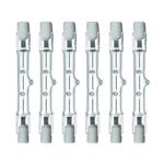 Xtricity J-Type Double Ended RSC Base Halogen T3 150 Watt Light Bulb, 1800 Lumens, 130V, 2700K Soft White, Dimmable, 78MM T3 Bulb, (6 Pack)