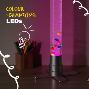 Wicked GIZMOS 120cm Bubble Lamp – LED Mood Light