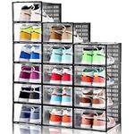 Clemate 15 Pack Shoe Storage Boxes,