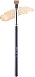 MOGILAN Flat Eyeliner Eyebrow Concealer Brush Pro Flat Definer Firm Stiff Thin Synthetic Bristle Precision Lash Liner Brow Conceal for Defining Shaping Eyebrows with Gel Powder Cream Cake Makeup 212