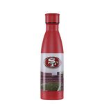 FOCO NFL American Football San Fransisco 49ers Prime Time Insulate Cool Thermal 500ml Bottle