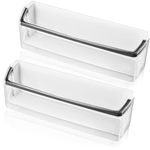 2 PACK AAP73252302 Refrigerator Door Bin Compatible with LG Kenmore Door Shelf Bin (Left), Replacement AP5602874 AAP73252311 AAP73252306 AAP73252305 PS3637059 EA3637059 2652315 Refrigerator Door Shelf