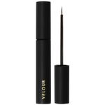 Velour Eyelash Glue - Strong Hold, Black, Dries Like Eyeliner, Brush On Applicator. Best Adhesive for Strip Eyelash Extension, False Eyelashes, Mink Lashes