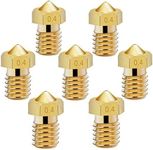 14 Pcs M6 3D Printer Nozzle 0.4mm E