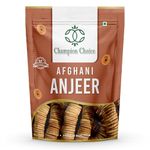 Champion Choice Natural Dry Figs Dried Sweet Big Size Anjeer Rich Source of Fibre Calcium and Iron Vitamins | Low in Calories and Fat Free No Sugar Added (1 kg Anjeer With Packaging)