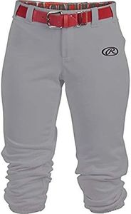 Rawlings Sporting Goods Womens Launch Pant, Grey, Small