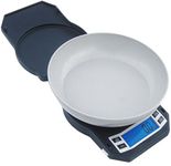 American Weigh Scales LB-1000 Compact Digital Scale with Removable Bowl, 1000 by 0.1 G, Black