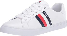 Tommy Hilfiger Women's Lawson Sneaker, White, 8.5