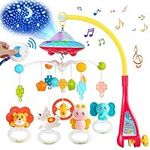VZO Baby Crib Mobile with Music and