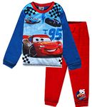 Disney Cars Boys Long Length Pyjamas Age 3-4 Years Red