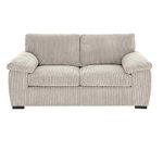 Sofa Selection Jumbo Cord 2-Seater Sofa: Enhance Living Room Comfort with Our Stylish 2-Seater Jumbo Cord Sofa Collection (2 Seater, Cream)