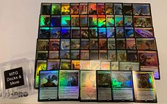 MTG Foil Collection - 70 Foil Magic Cards - 1 Planeswalker, 5 Rares, Plus 64 More All Foil Magic The Gathering Cards!