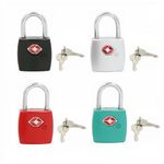 TSA Luggage Locks with Keys(4 Pack),Zinc Alloy Suitcase Padlocks with Key,Key Travel Locks,Small Locks with 8 Keys for Luggage,Travel Suitcase Bag,Laptop Bags etc