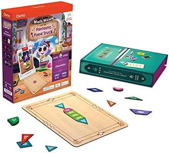 Osmo Math Wizard: Food Truck Co., Ages 6-8, Geometry Math Game, Grades 1-2