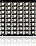 Treedix 48pcs RGB LED WS2812B 5050 Light Board Light Matrix Strip Driver Board Individually Addressable for Arduino and Raspberry Pi