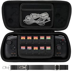 Aenllosi Funda Estuche para Hori Nintendo Switch Controlador Split Pad Pro/Split Pad Compact Nintendo Switch Mando Hori Split Pad Pro/Split Pad Compact Case（Sola Funda） (Negro)