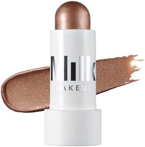 Milk Makeup High Light Highlighter Stick – Glitzed (Pinky Bronze), 0.28 oz