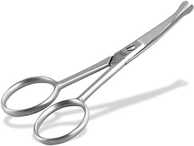 Ciseaux de toilettage pour chiens et chats de Solingen - Fabriqués en Allemagne - Acier inoxydable avec pointes arrondies pour couper en toute sécurité les poils des animaux 10,5 cm